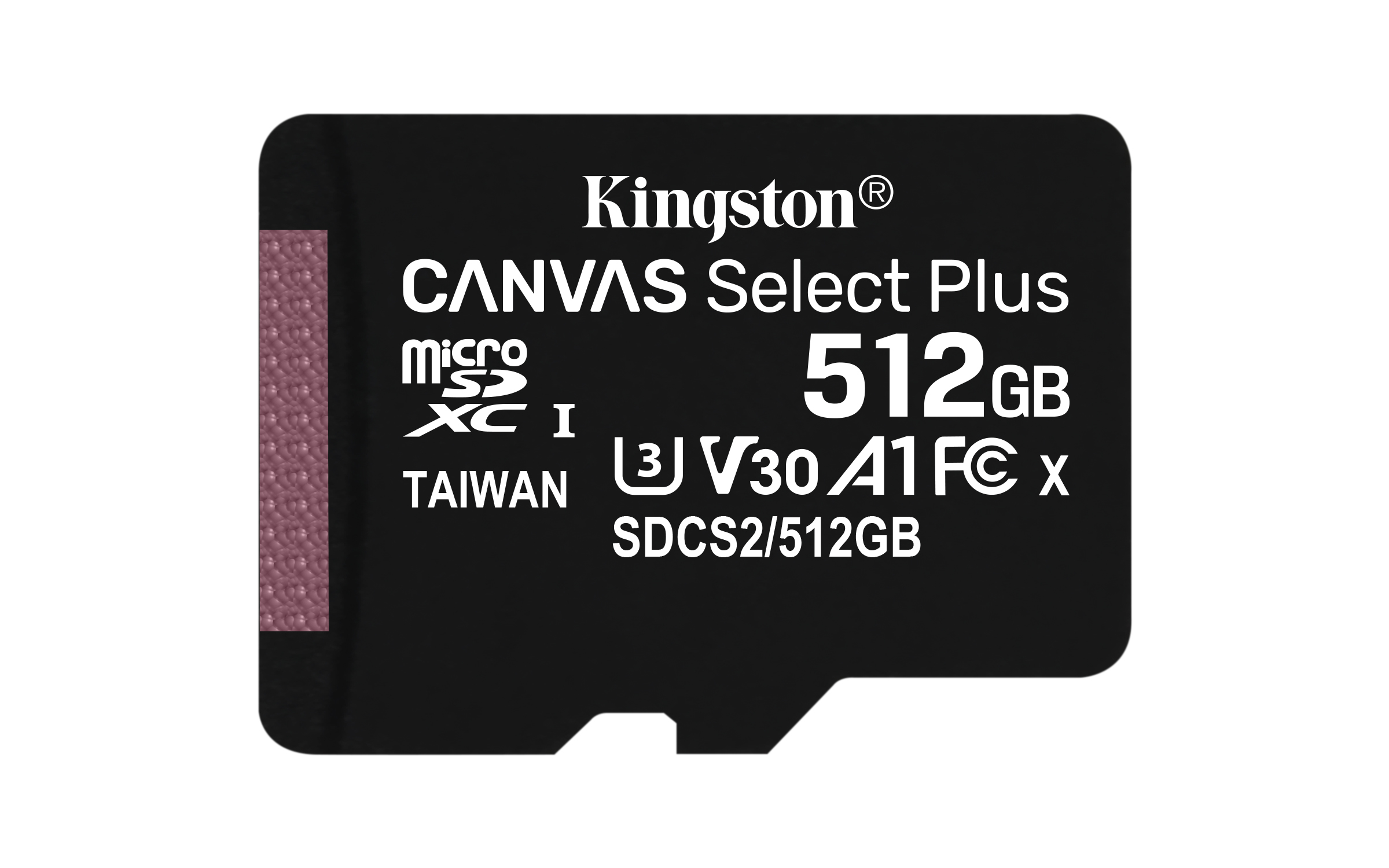Kingston Technology Canvas Select Plus 512 GB MicroSDXC UHS-I Klass 10