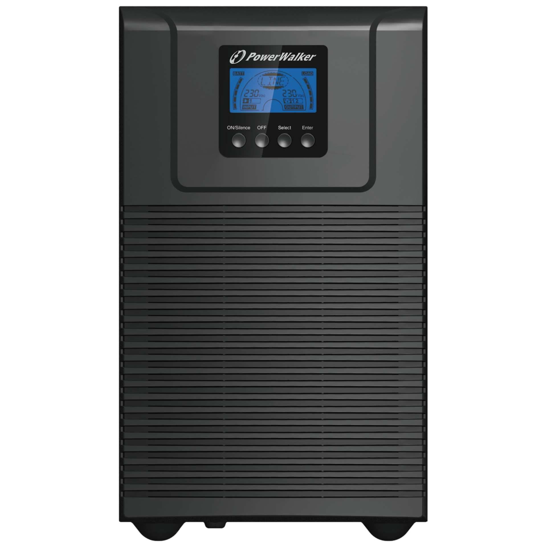PowerWalker VFI 2000 TG UK strömskydd (UPS) Dubbelkonvertering (Online) 2 kVA 1800 W 4 AC-utgångar