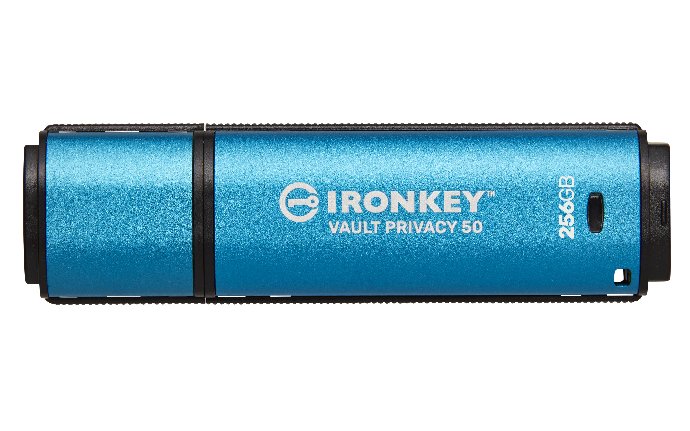 Kingston Technology IronKey Vault Privacy 50 USB-sticka 256 GB USB Type-A 3.2 Gen 1 (3.1 Gen 1) Blå