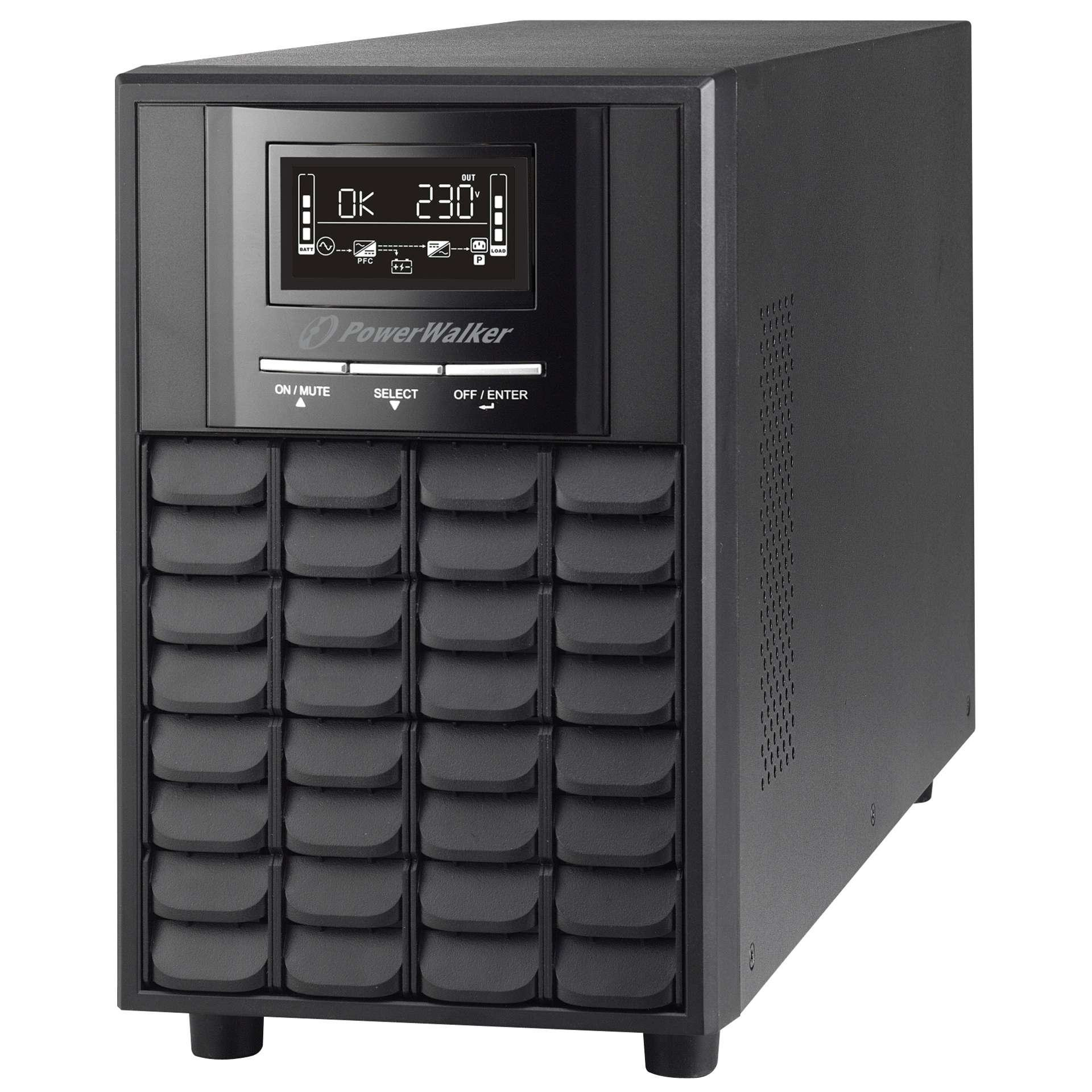 PowerWalker VI 1100 CW IEC UK strömskydd (UPS) Linjeinteraktiv 1,1 kVA 770 W 8 AC-utgångar
