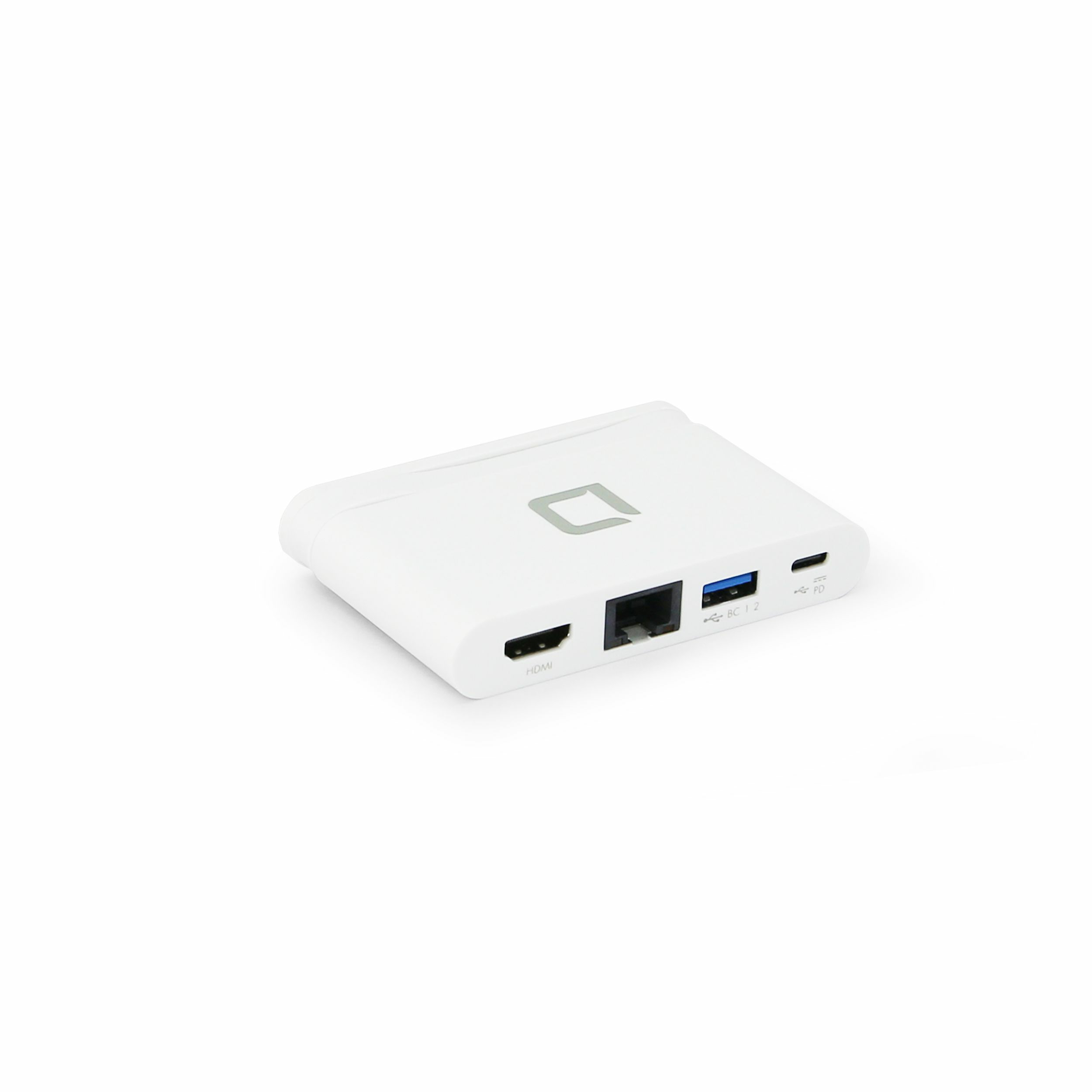 DICOTA D31730 dockningsstationer för bärbara datorer Vit