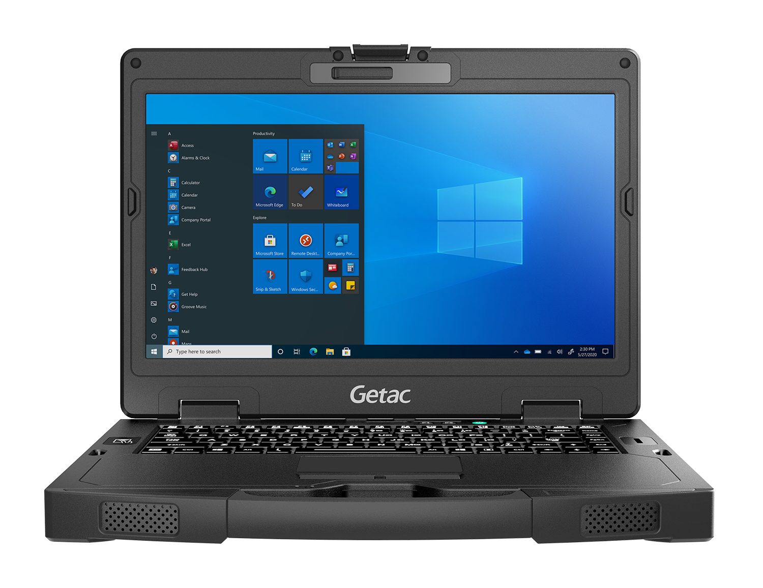 Getac S410 G4 Bärbar dator 35,6 cm (14') HD Intel® Core™ i7 i7-1165G7 16 GB DDR4-SDRAM 256 GB SSD Wi-Fi 6 (802.11ax) Windows 10 Pro Svart