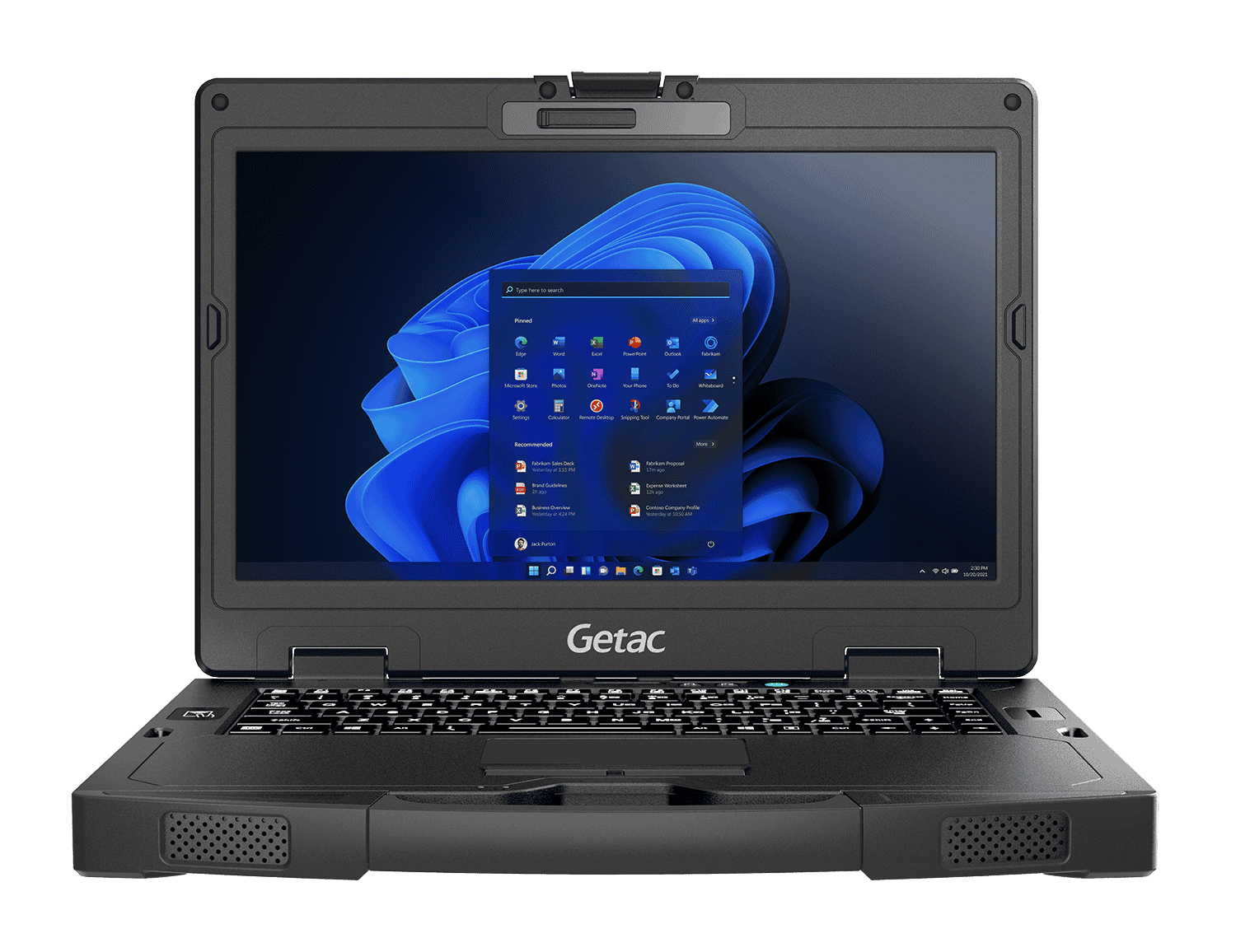 Getac S410 G4 Bärbar dator 35,6 cm (14') HD Intel® Core™ i5 i5-1135G7 8 GB DDR4-SDRAM 512 GB SSD Wi-Fi 6 (802.11ax) Windows 11 Pro Svart
