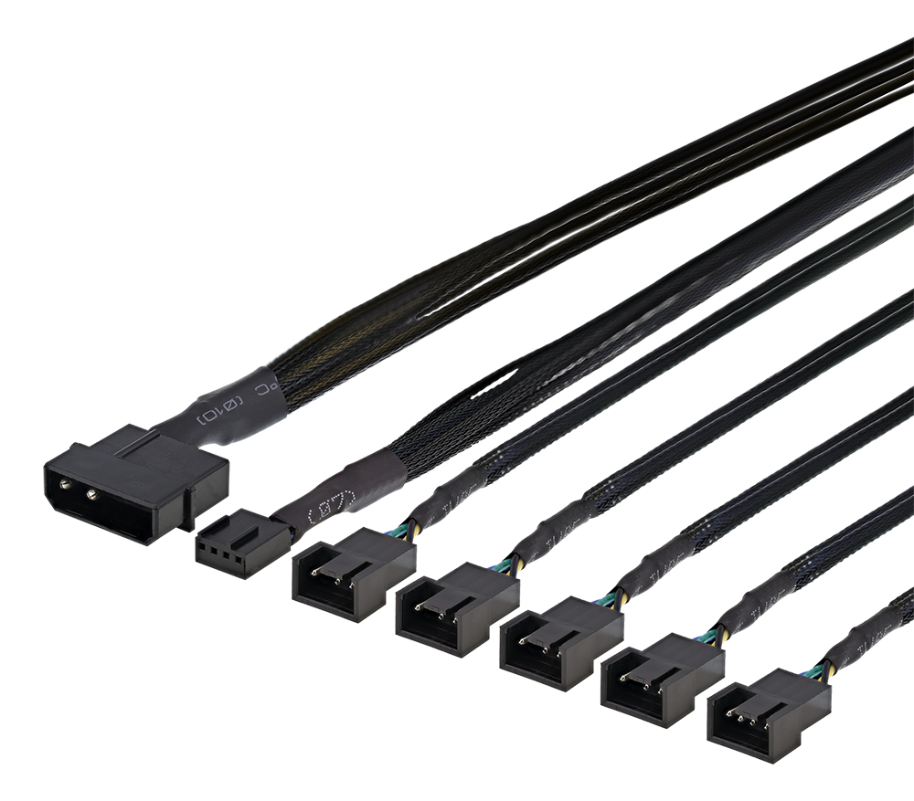 Deltaco SSI-68 kabeleffektdelare eller combiners Kabelkniv Svart