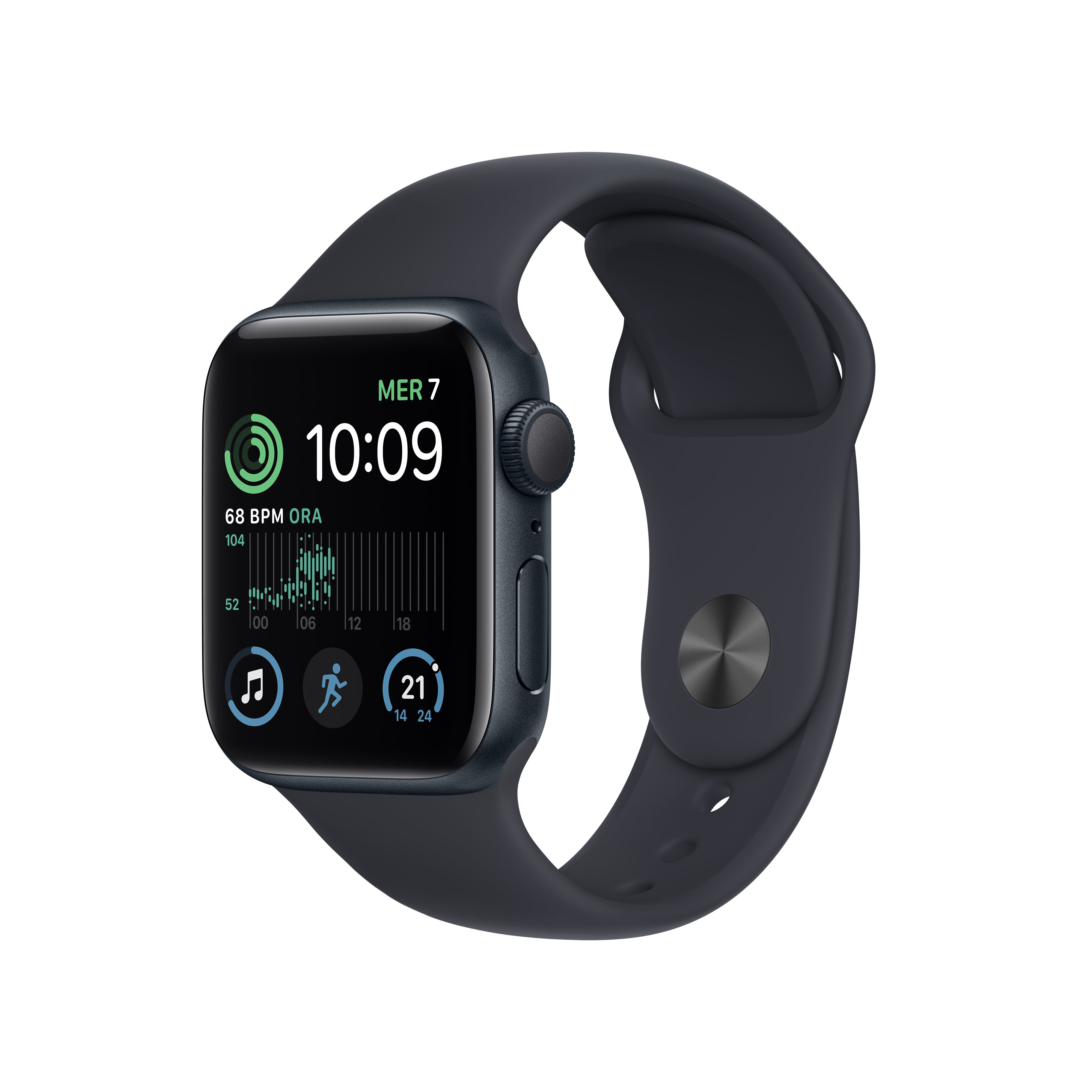 Apple Watch SE OLED 40 mm Svart GPS