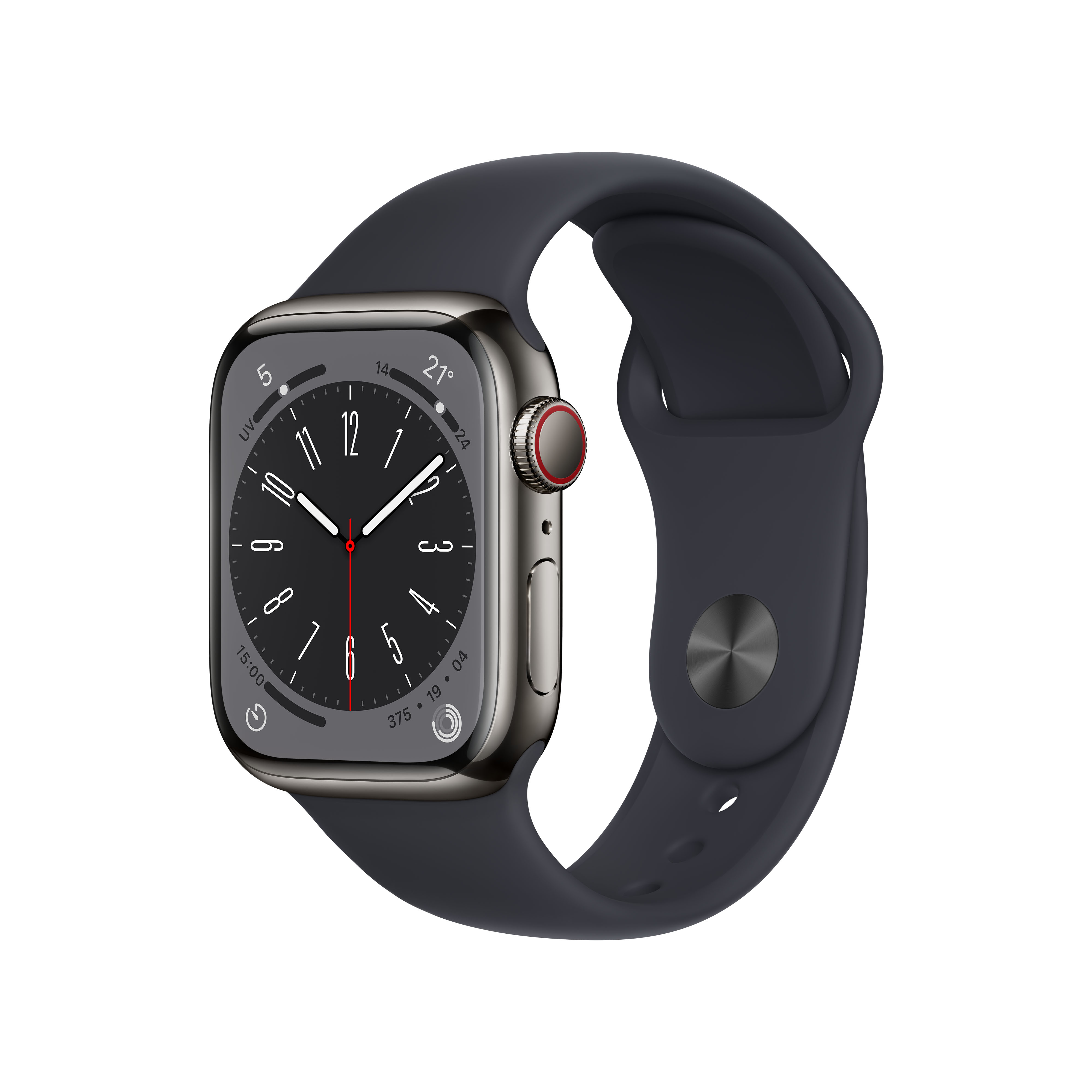 Apple Watch Series 8 OLED 41 mm 4G grafit GPS