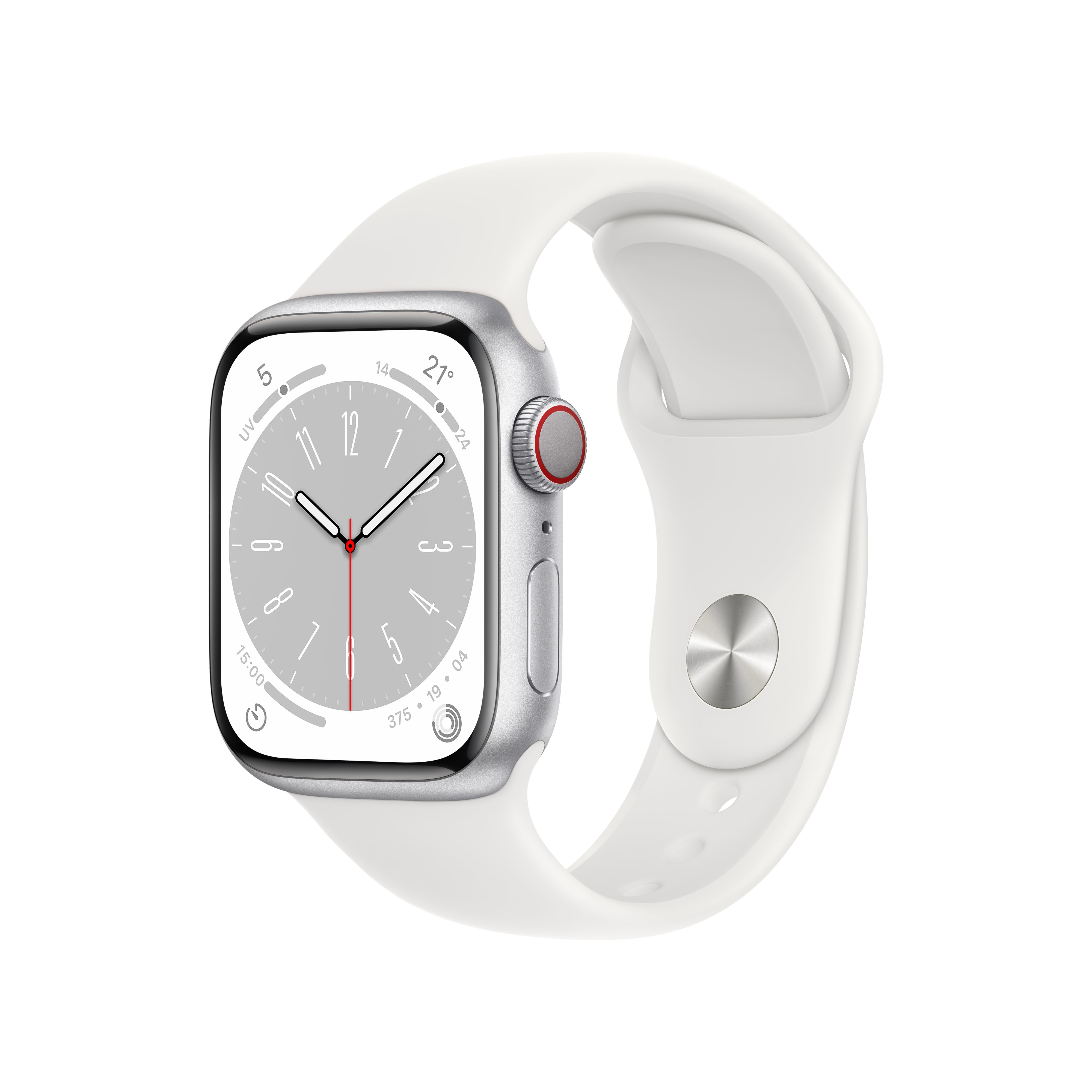 Apple Watch Series 8 OLED 41 mm 4G Silver GPS