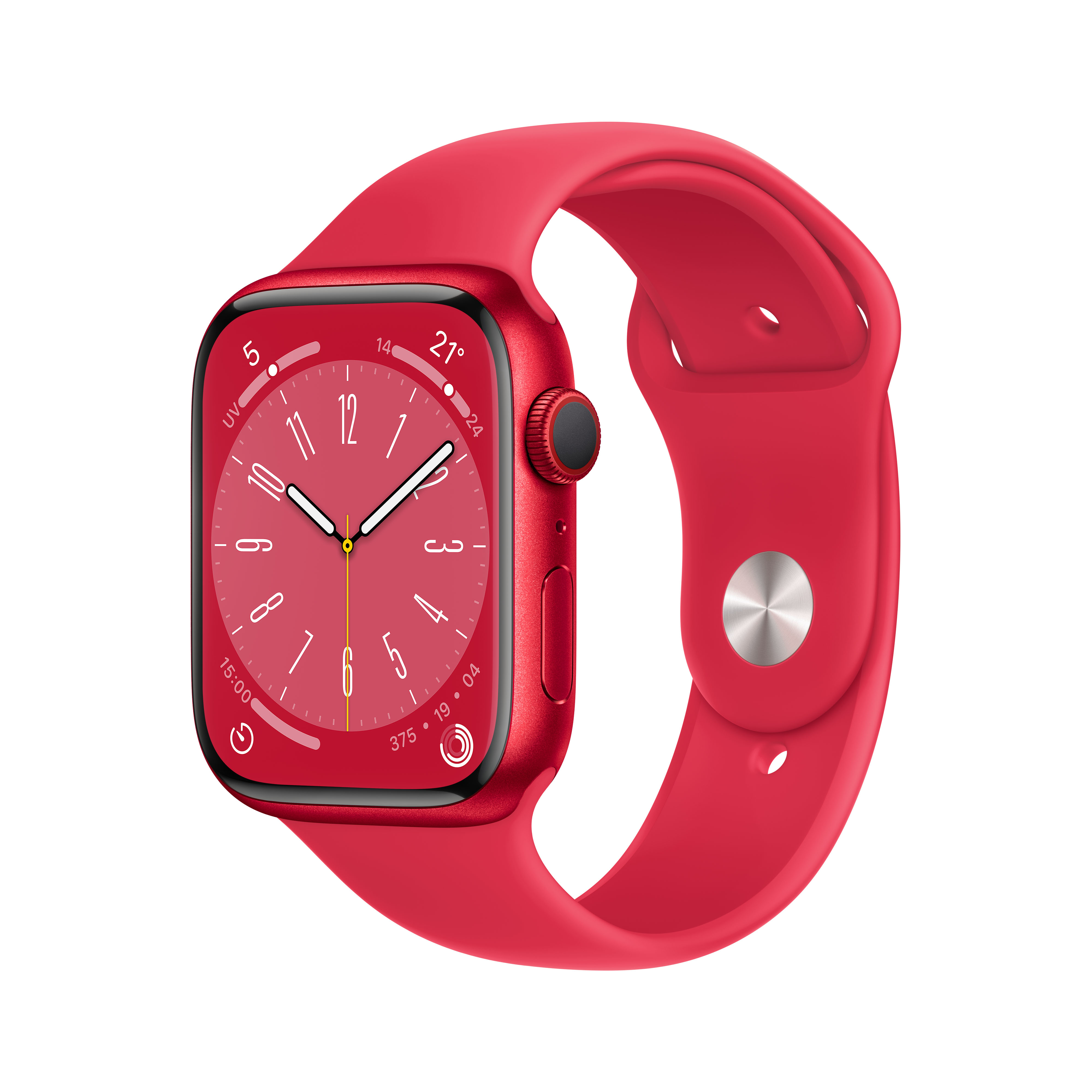 Apple Watch Series 8 OLED 45 mm 4G Röd GPS