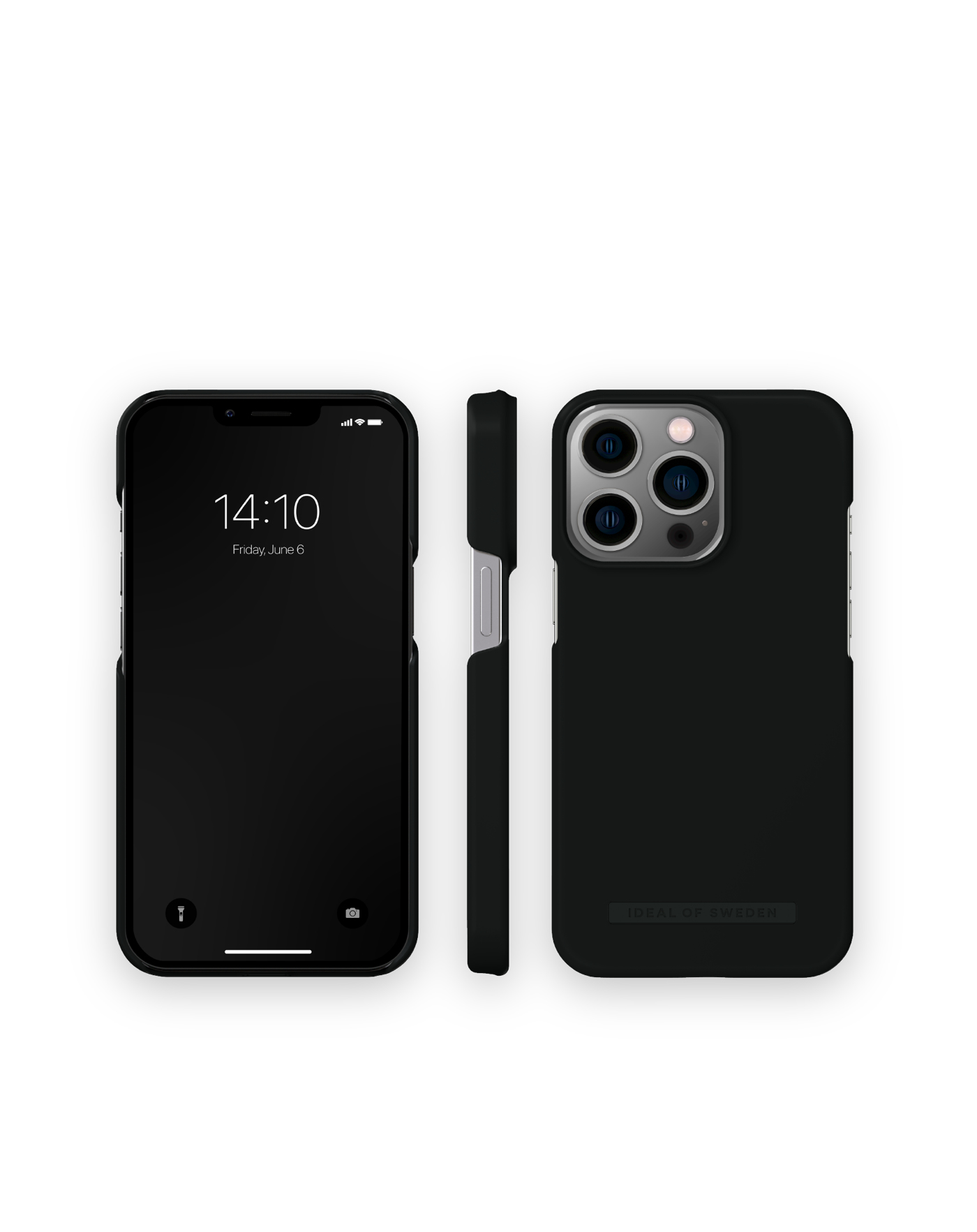 iDeal of Sweden Seamless mobiltelefonfodral 15,5 cm (6.1') Omslag Svart