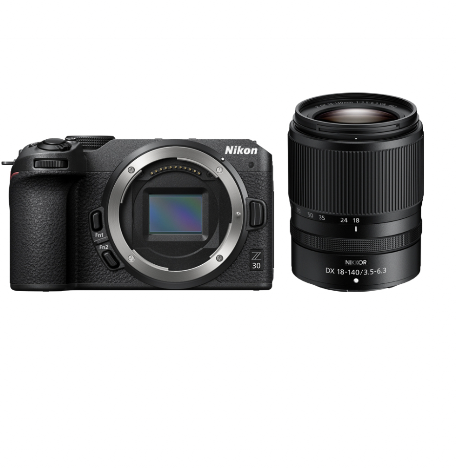 Nikon Kit Z30 18-140 MILC 20,9 MP CMOS 5568 x 3712 pixlar Svart
