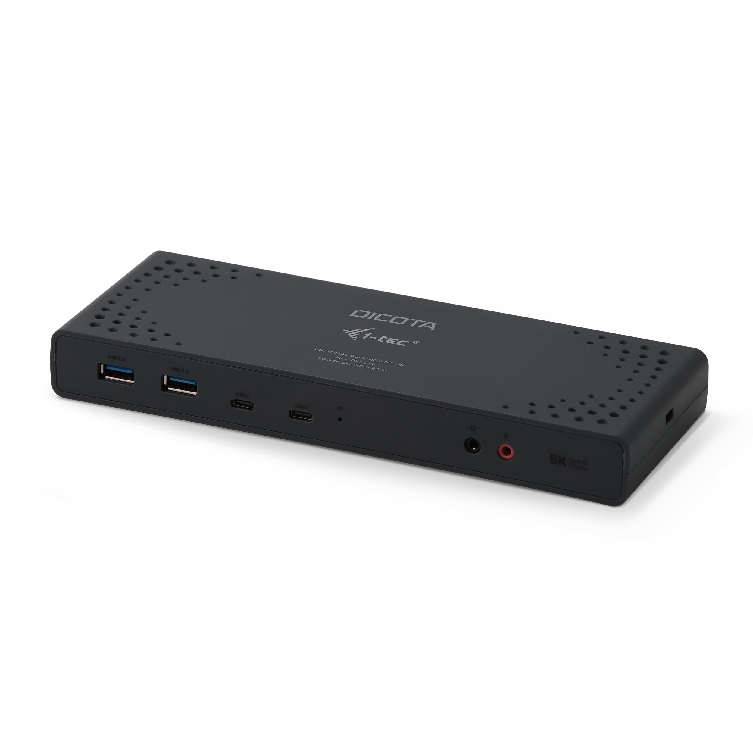 Dicota D31952 dockningsstationer för bärbara datorer Kabel USB Type-C Svart