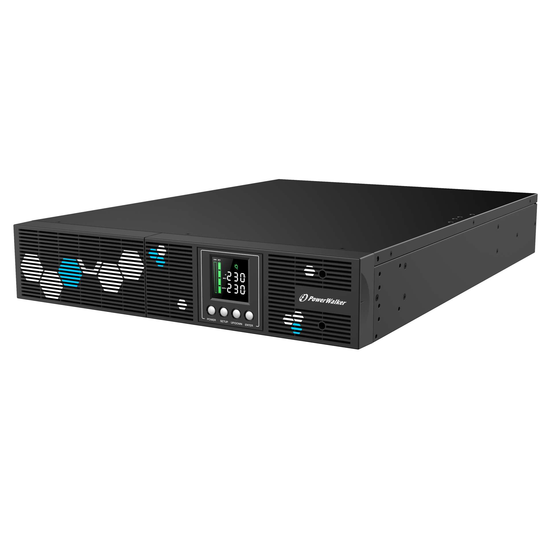 PowerWalker VI 3000 RLP Linjeinteraktiv 3 kVA 2700 W 8 AC-utgångar
