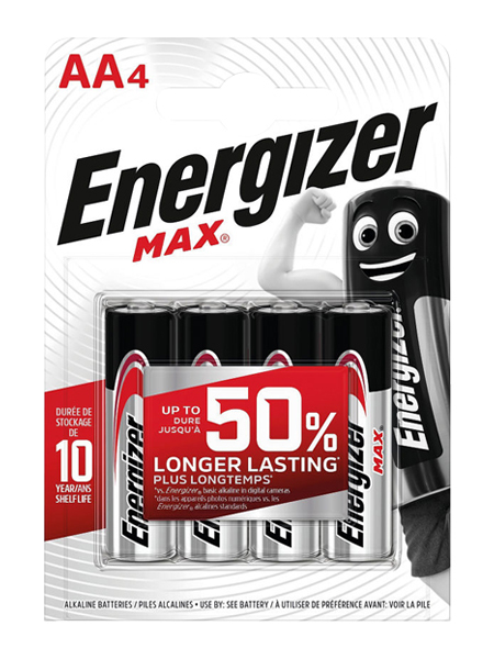 Energizer MAX – AA Engångsbatteri Alkalisk