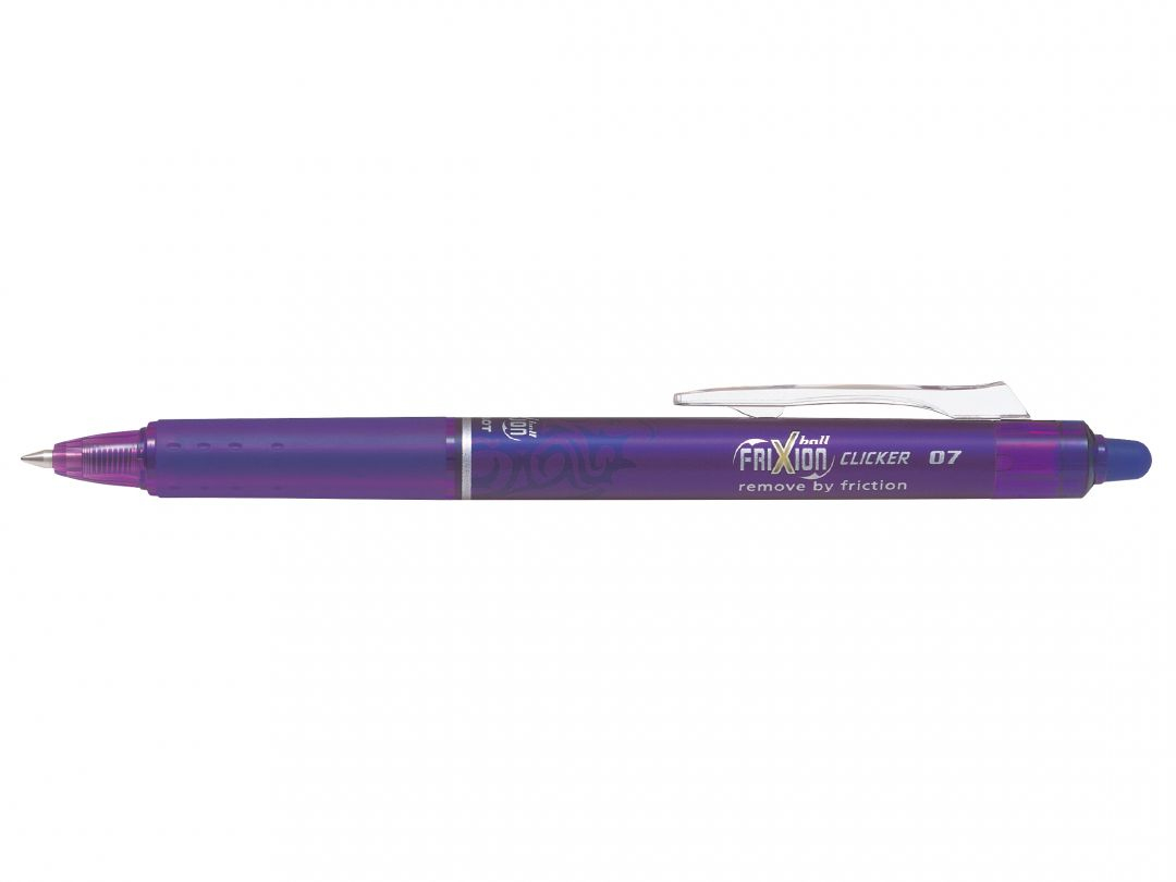 Pilot FriXion Fastklämbar och indragbar penna Violett 1 styck