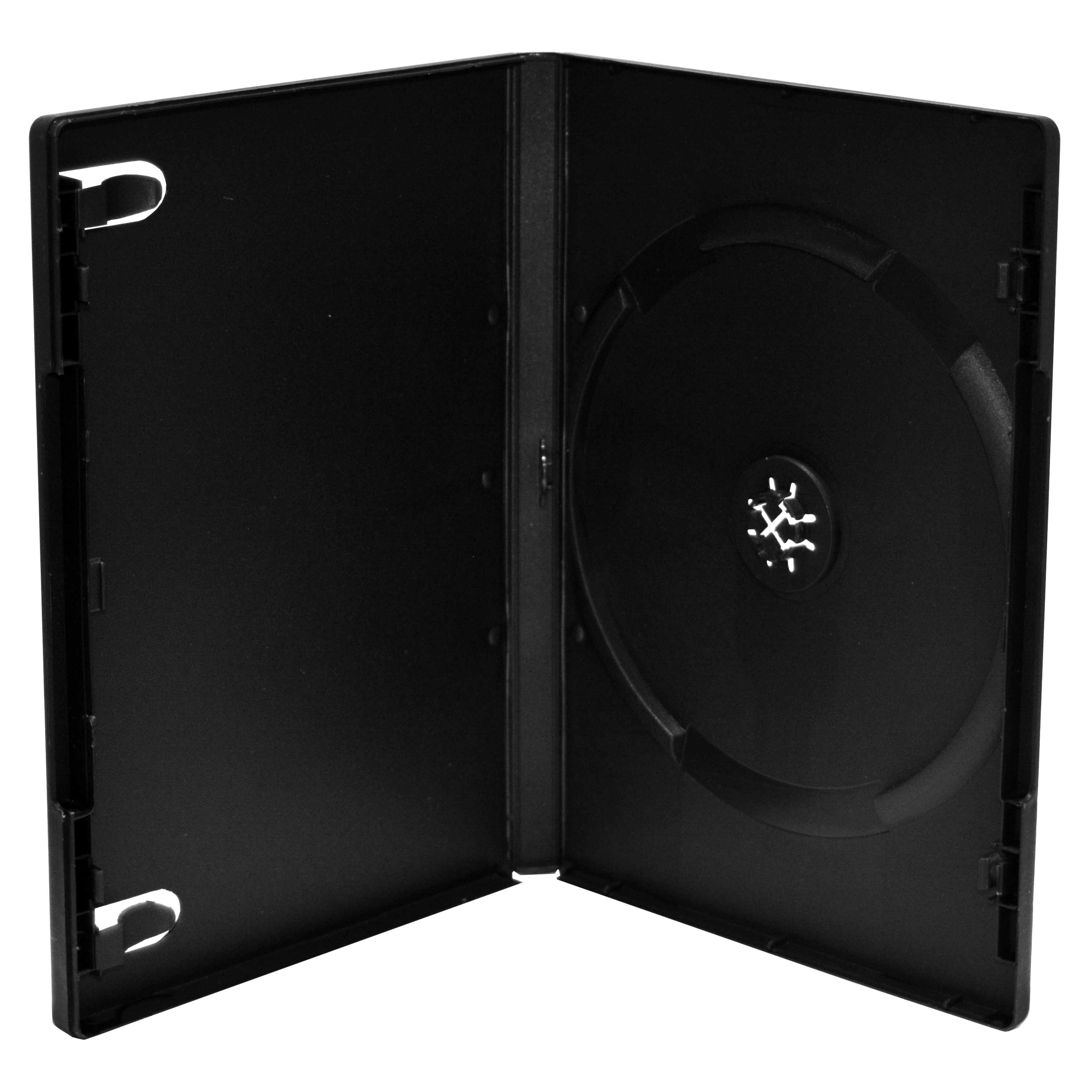 MediaRange BOX11-M fodral till optiska skivor DVD-fodral 1 diskar Svart