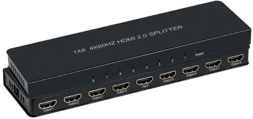 Microconnect MC-HMSP108S bilddelare HDMI 8x HDMI
