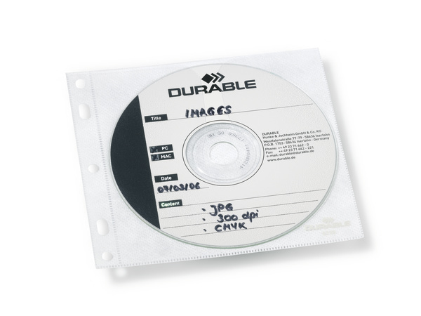 Durable 5239-19 Överdrag 1 diskar Transparent