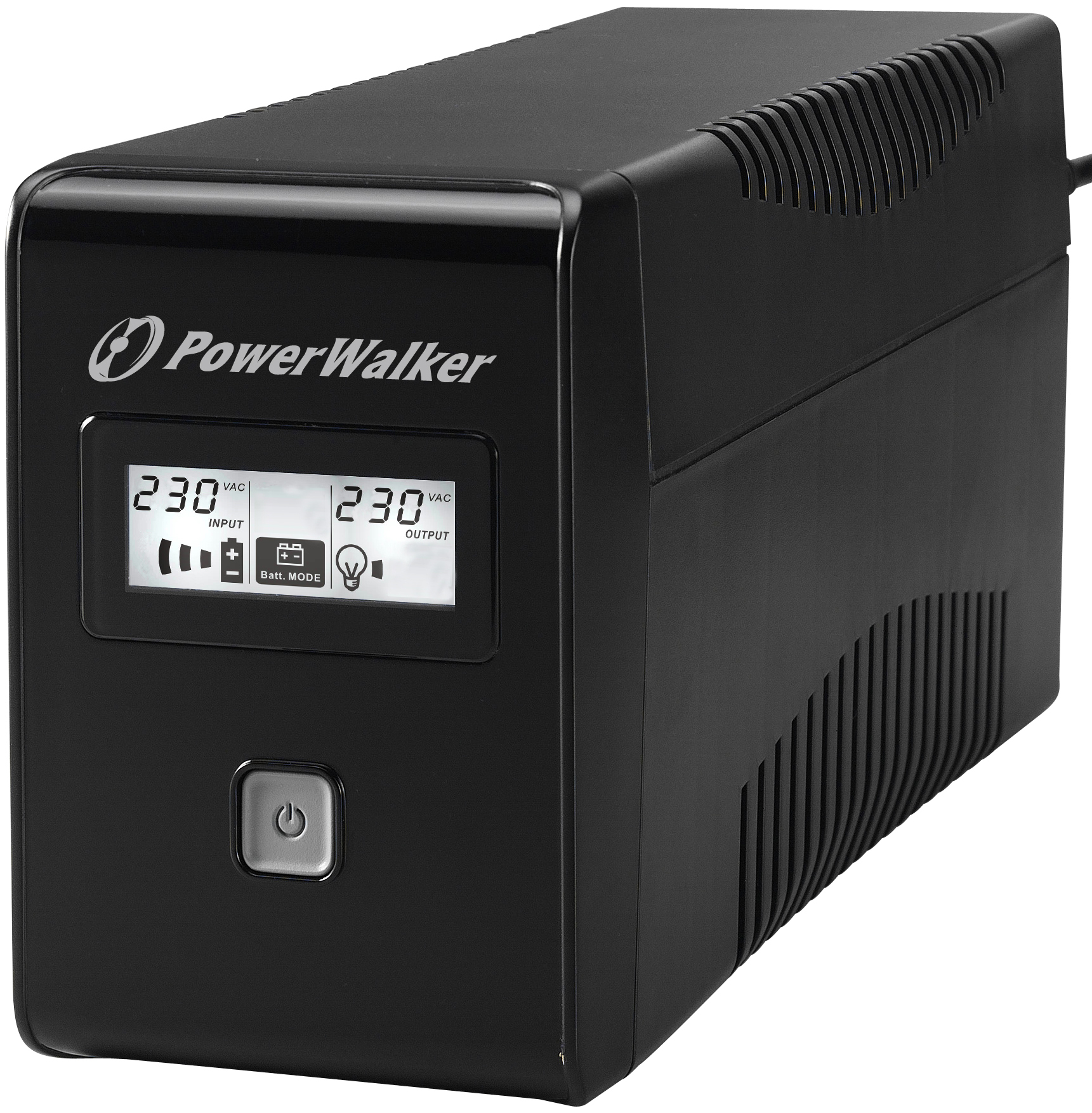 PowerWalker VI 650 LCD 0,65 kVA 360 W 2 AC-utgångar