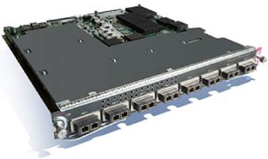Cisco WS-X6908-10G-2TXL= nätverksswitchmoduler