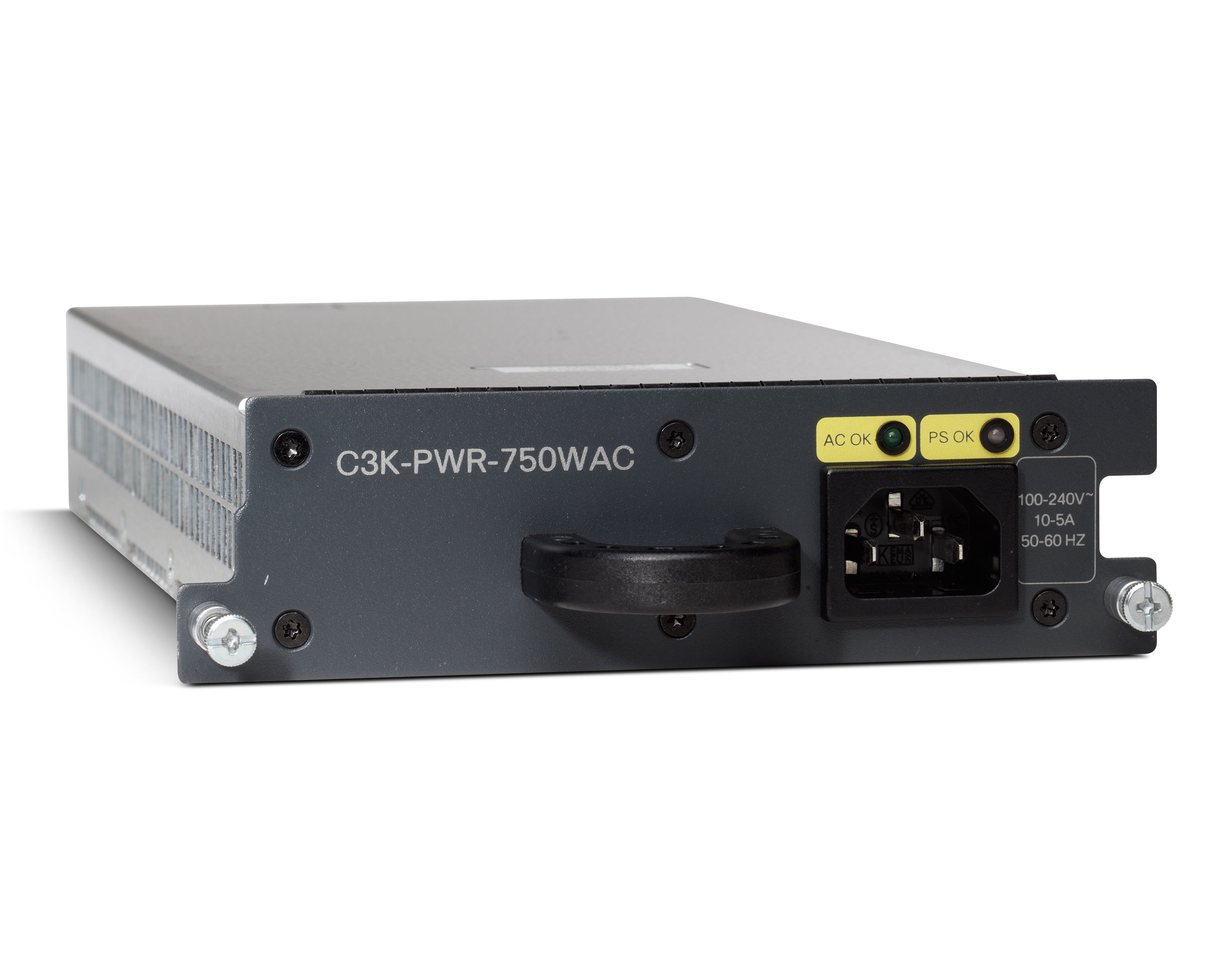Cisco C3K-PWR-750WAC, Refurbished nätverksswitchkomponenter Strömförsörjning