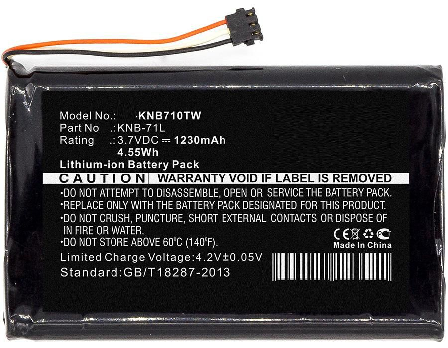 CoreParts MBXTWR-BA0092 tillbehör till tvåvägsradio Batteri