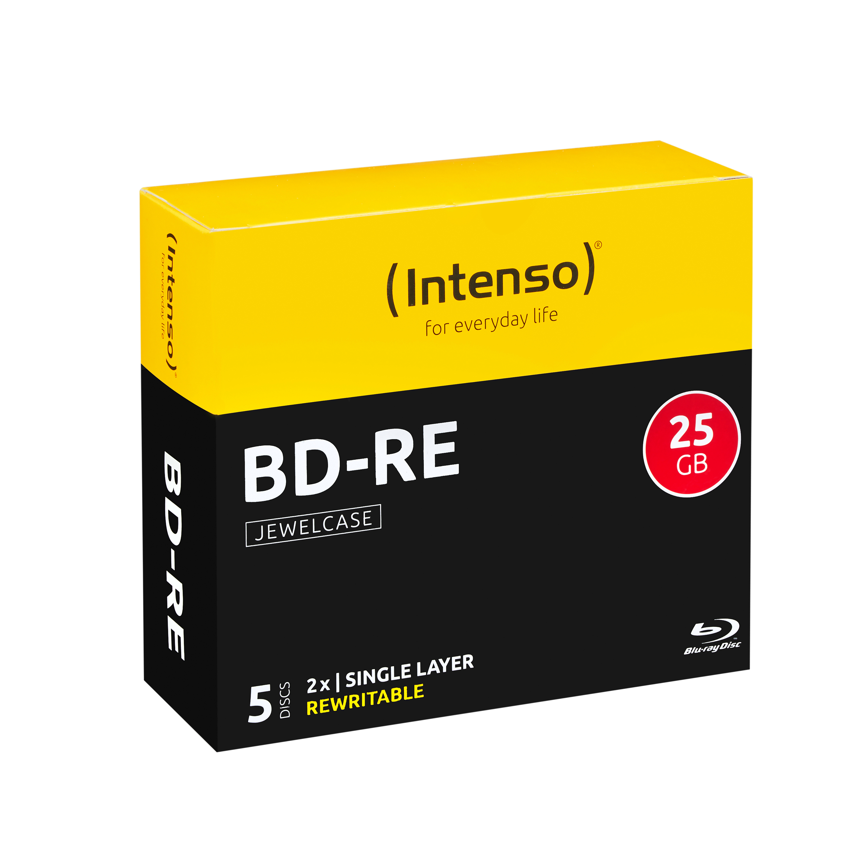 Intenso 5201215 tomma Blu-Ray-diskar BD-RE 25 GB