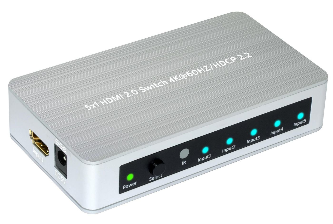Microconnect MC-HMSW501B bild-switchar HDMI