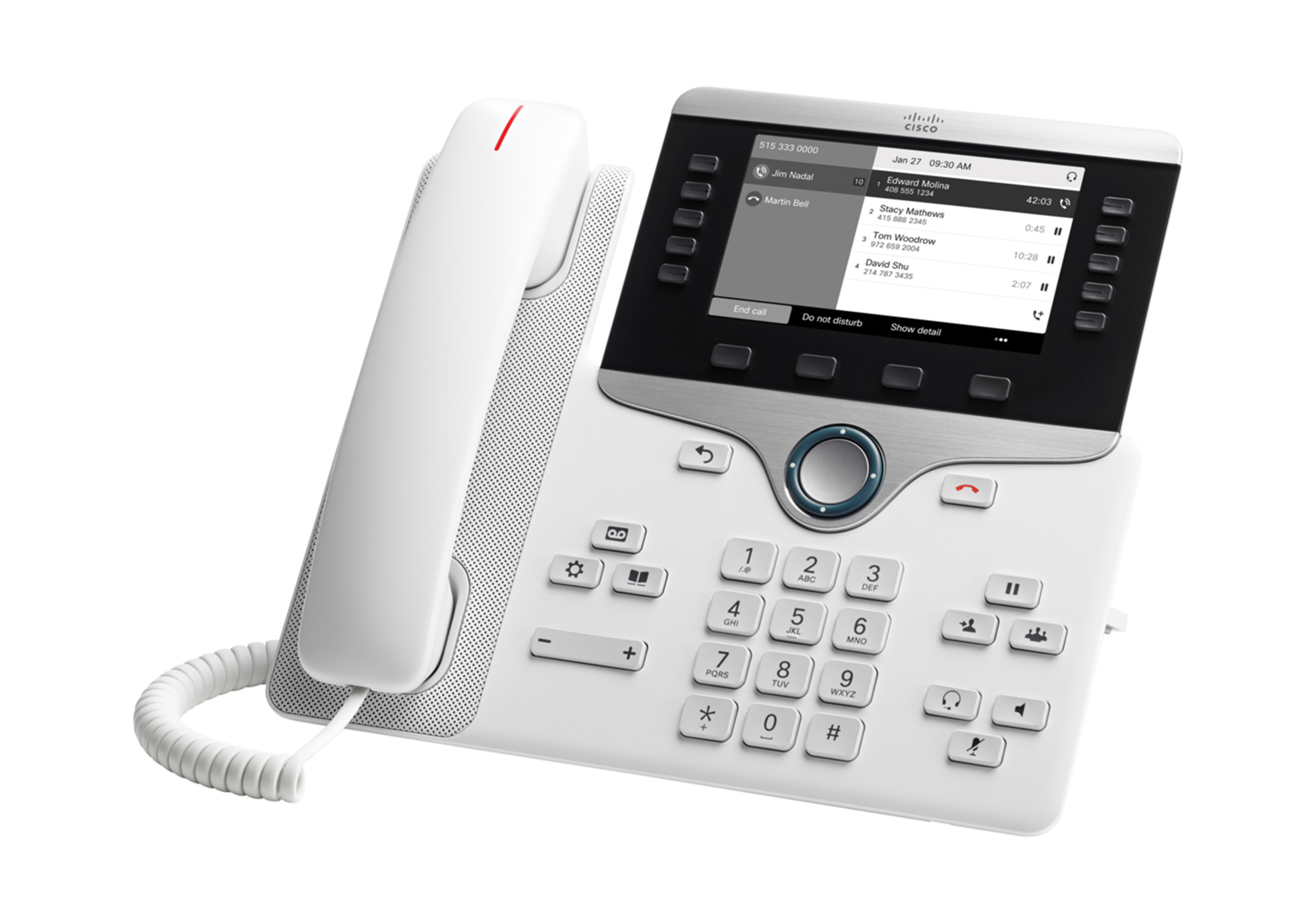 Cisco 8811 IP-telefoner Svart LCD