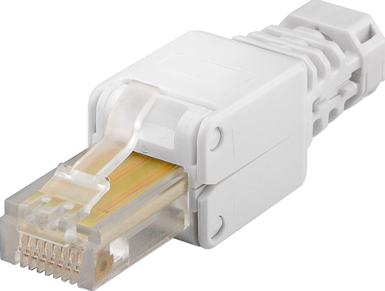 Microconnect KON519TL kabelkontakter RJ45 Vit