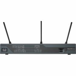Cisco 891F trådlös router Gigabit Ethernet Dual-band (2,4 GHz / 5 GHz) 4G Svart