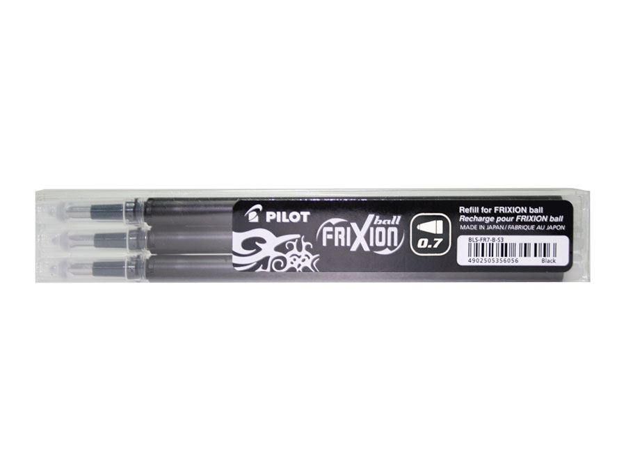 Pilot FriXion Point Svart 3 styck