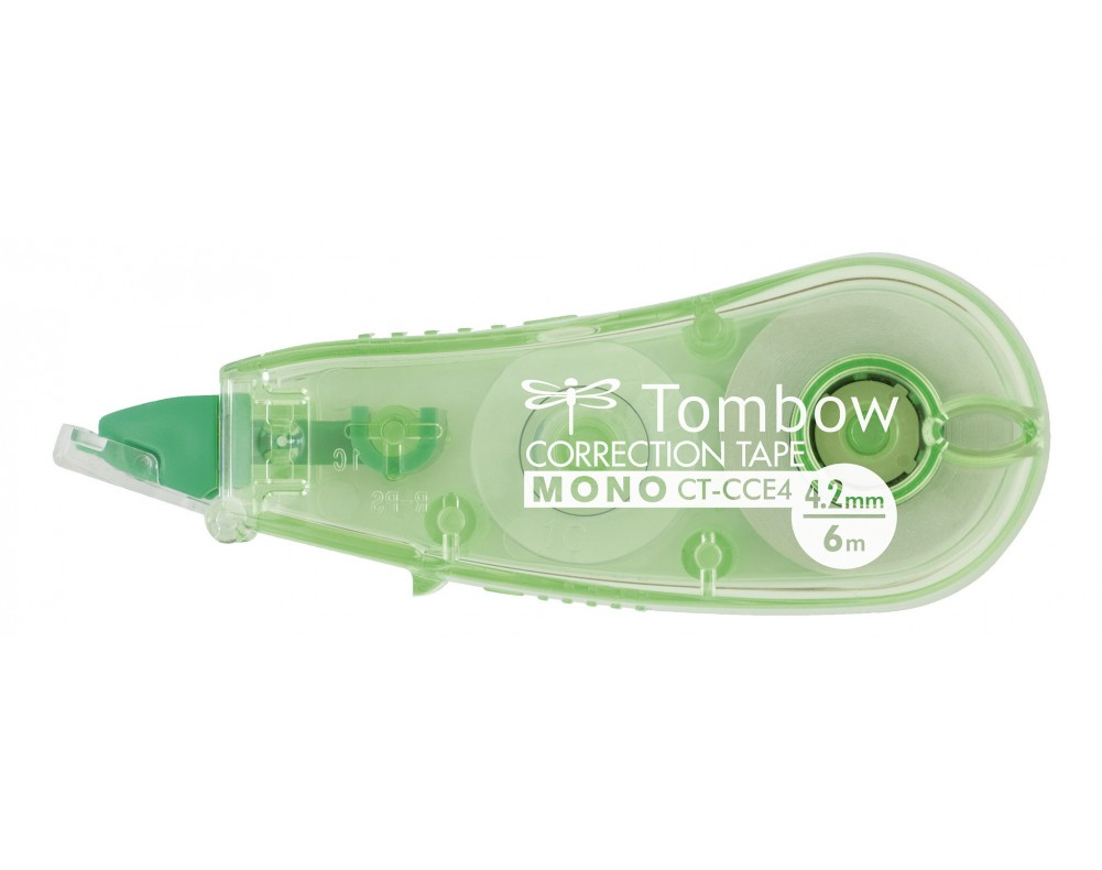 Tombow CT-CCE4 raderband 6 m Grön, Transparent 1 styck
