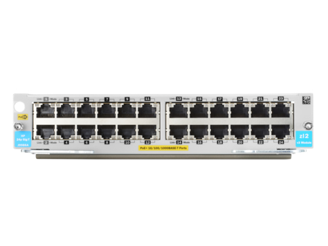 Hewlett Packard Enterprise 24-port 10/100/1000BASE-T PoE+ MACsec v3 zl2 Module nätverksswitchmoduler Gigabit Ethernet