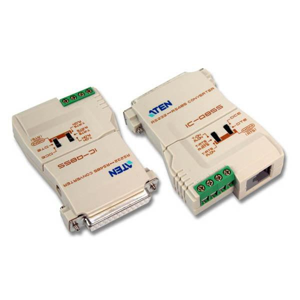 Microconnect ADA25RJ11 konverterare/repeaters/isolatorer RS-232 RS-422/485 Beige