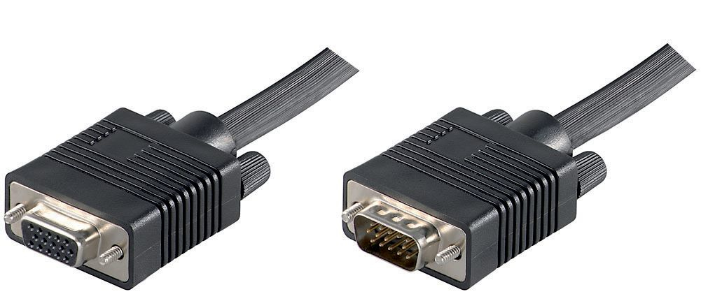 Microconnect MONGH10B VGA-kabel 10 m VGA (D-Sub) Svart