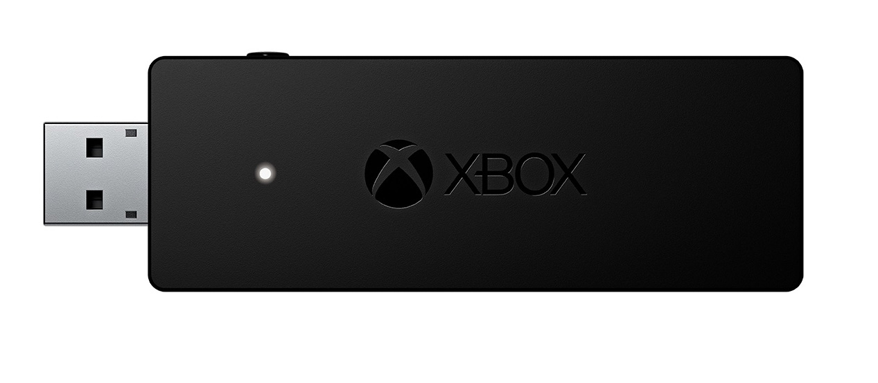 Microsoft Xbox Wireless Adapter f/ Windows PoE adapter