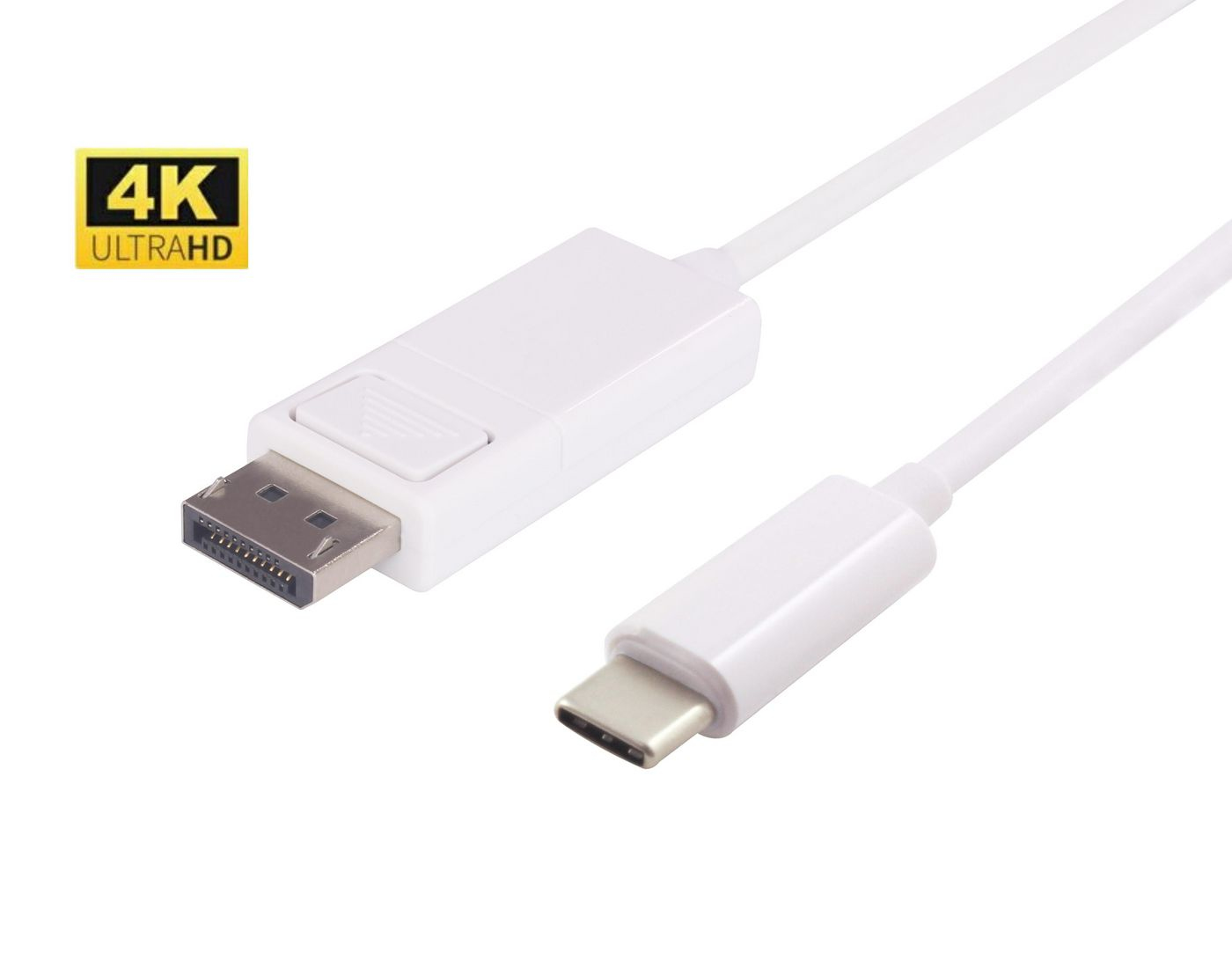 Microconnect 1.0m USB C - DP USB-grafikadapter Vit