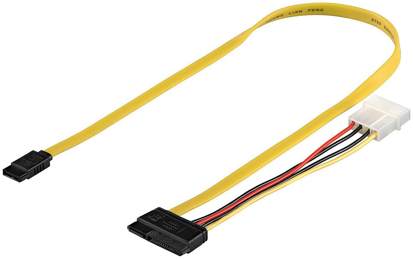 Microconnect PI17147 SATA-kablar Multifärg