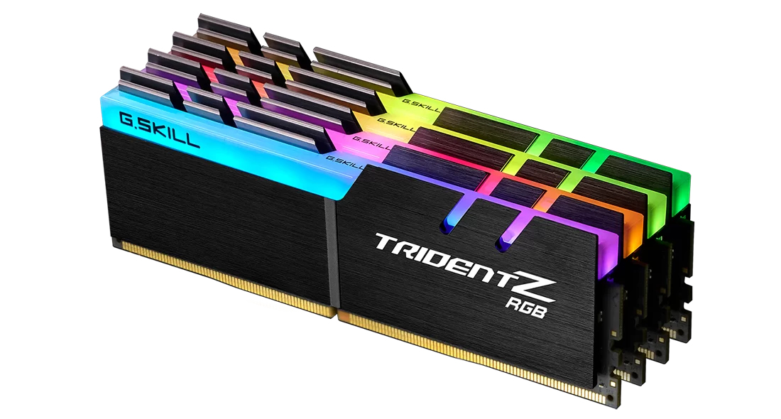 G.Skill Trident Z RGB 64GB DDR4 RAM-minnen 4 x 16 GB 3600 MHz