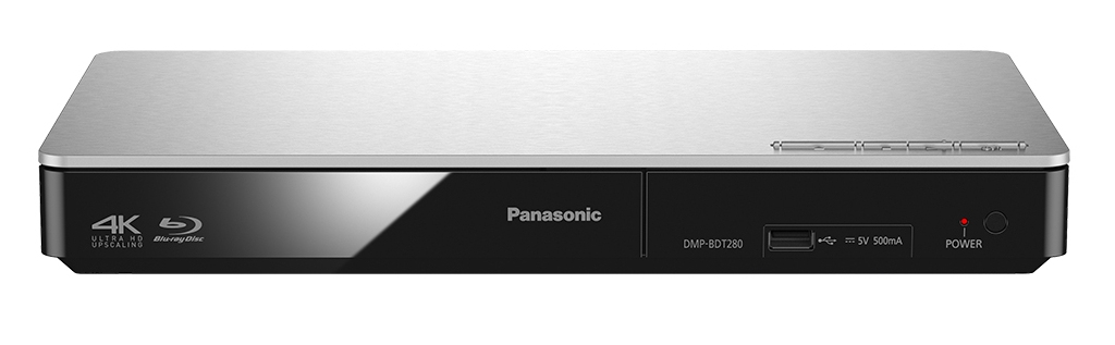 Panasonic DMP-BDT280EG DVD-/Blu-Ray-spelare 3D kompatibilitet Svart