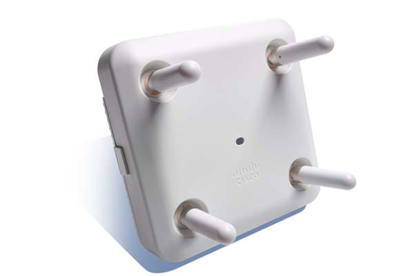 Cisco AIR-AP2802E-E-K9 access-punkter för trådlösa nätverk 5200 Mbit/s Vit Strömförsörjning via Ethernet (PoE) stöd