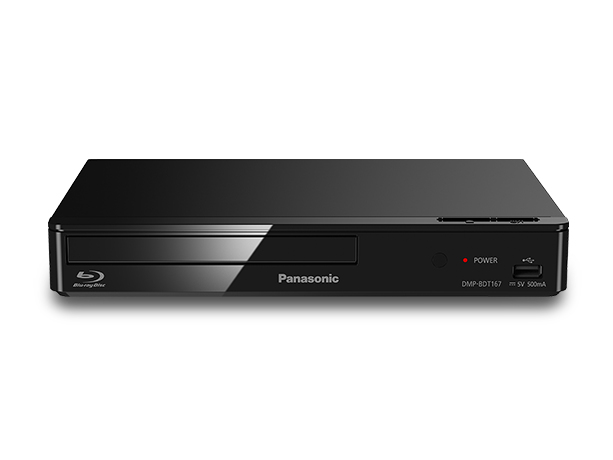 Panasonic DMP-BDT167 DVD-spelare 3D kompatibilitet Svart