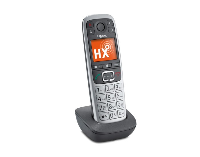 Gigaset E560HX Analog telefon/DECT-telefon Namn och uppringnings-ID Svart