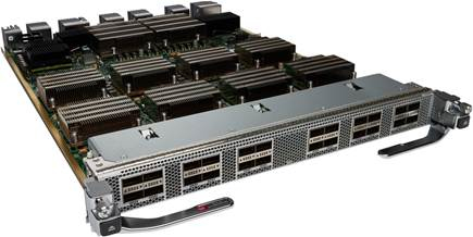 Cisco N77-M324FQ-25L= nätverksswitchmoduler 40 Gigabit Ethernet