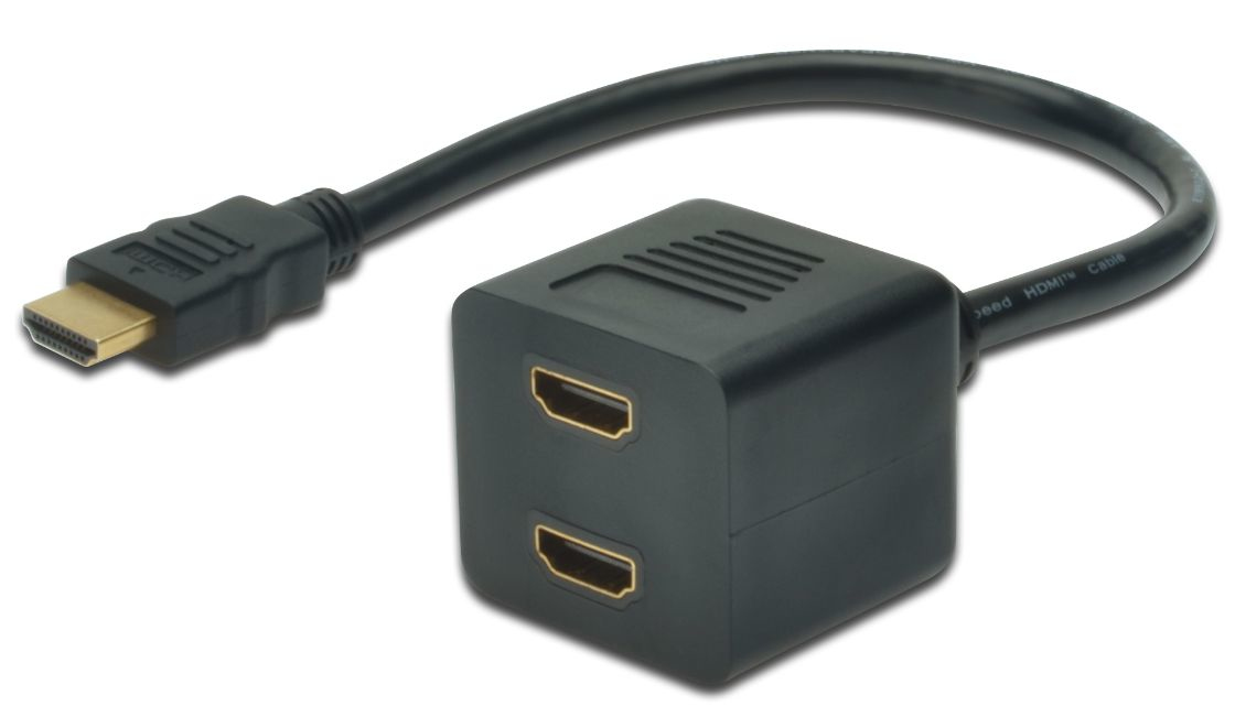 Microconnect MONJK8 HDMI-kabel 0,2 m HDMI Typ A (standard) 2 x HDMI Type A (Standard) Svart
