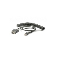 Zebra CBA-R71-C09ZAR seriella kablar Svart 2,8 m RS232 DB9