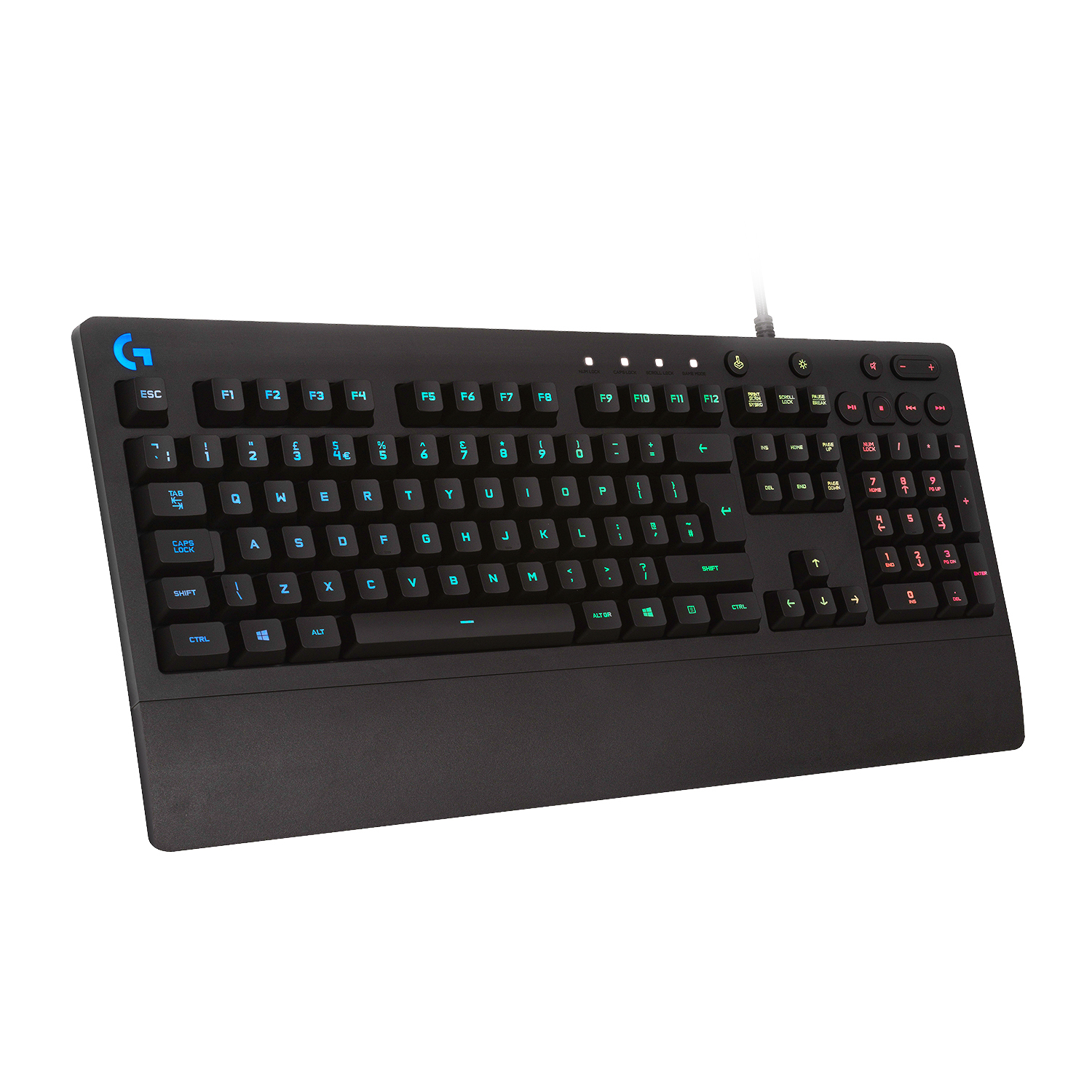 Logitech G G213 Prodigy tangentbord USB QWERTY Engelsk Svart