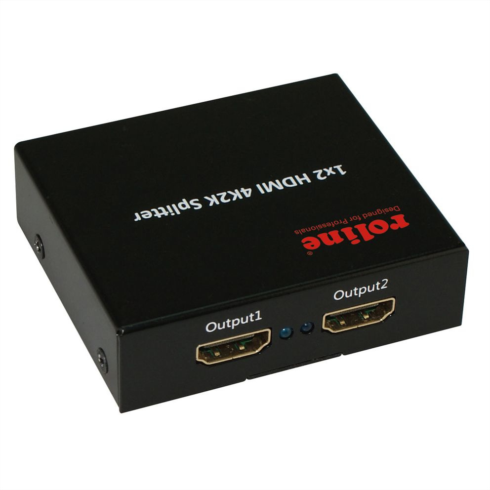 ROLINE 14.01.3555 bilddelare HDMI 2x HDMI