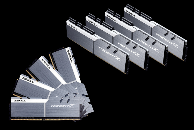 G.Skill Trident Z F4-3200C16Q2-128GTZSW RAM-minnen 128 GB 8 x 16 GB DDR4 3200 MHz
