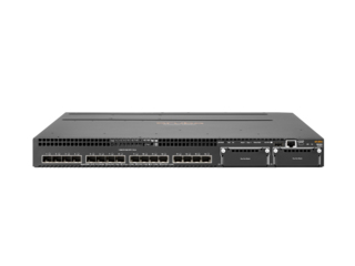Aruba, a Hewlett Packard Enterprise company Aruba 3810M 24SFP+ 250W hanterad L3 Strömförsörjning via Ethernet (PoE) stöd 1U Grå